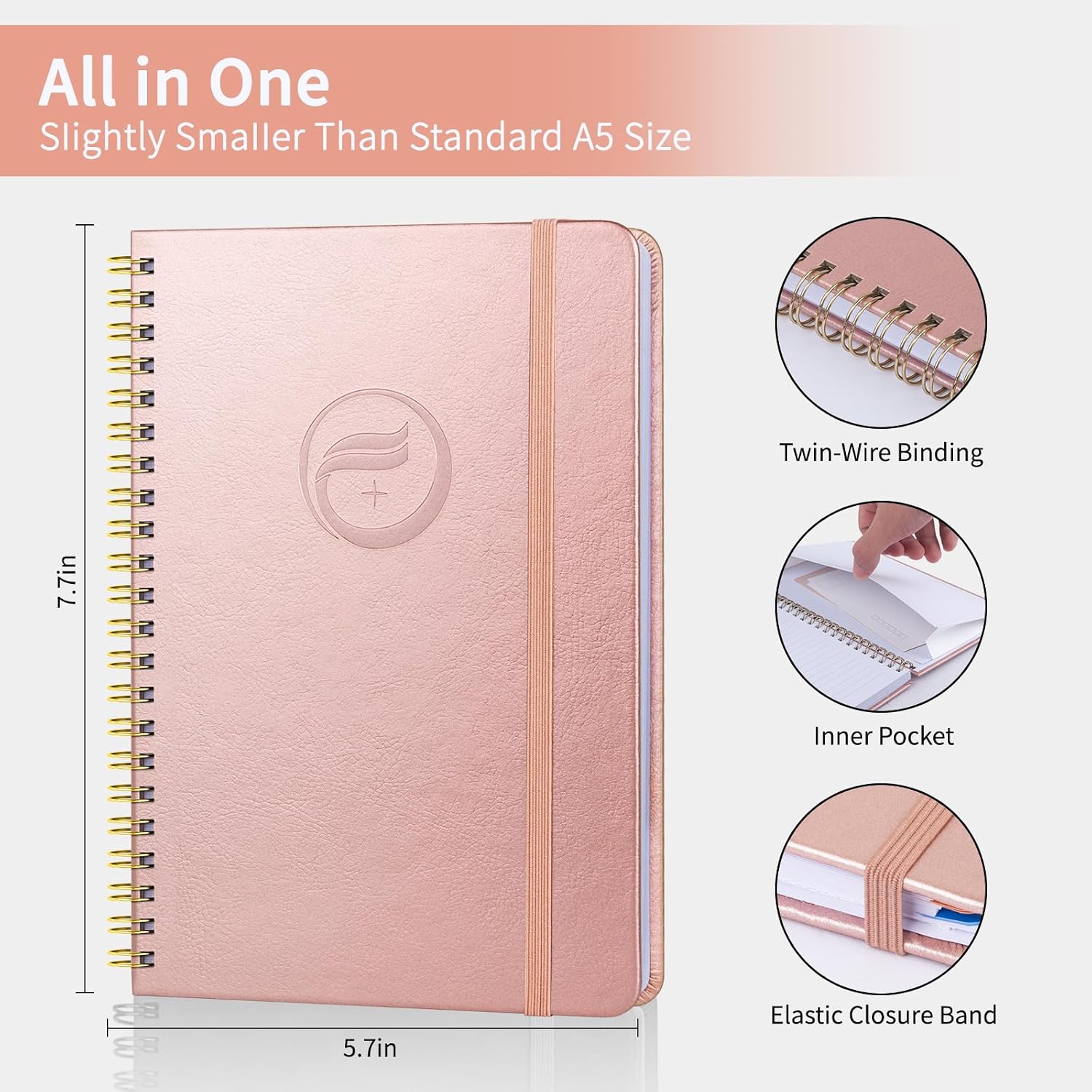 Password Book with Alphabetical Tabs, Password Keeper for Seniors 5.7"x7.7" image 3