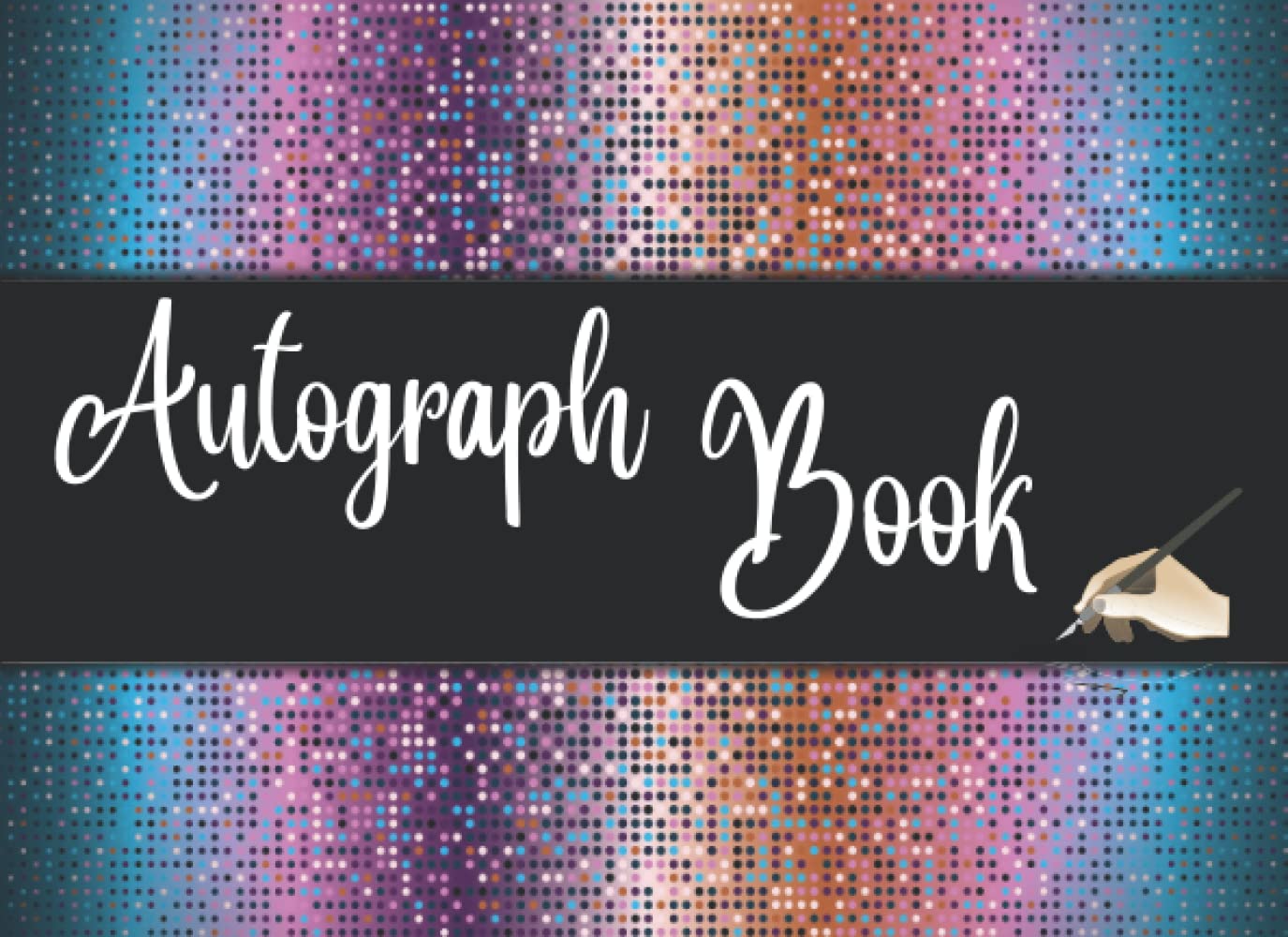 Autograph Book: Blank Unlined Keepsake Memory Book For Kids And Adults | Scrapbook For All Your Favorite Stars, Graduation, Classroom, Celebrities, Stars Signatures, Trip Memory Book.