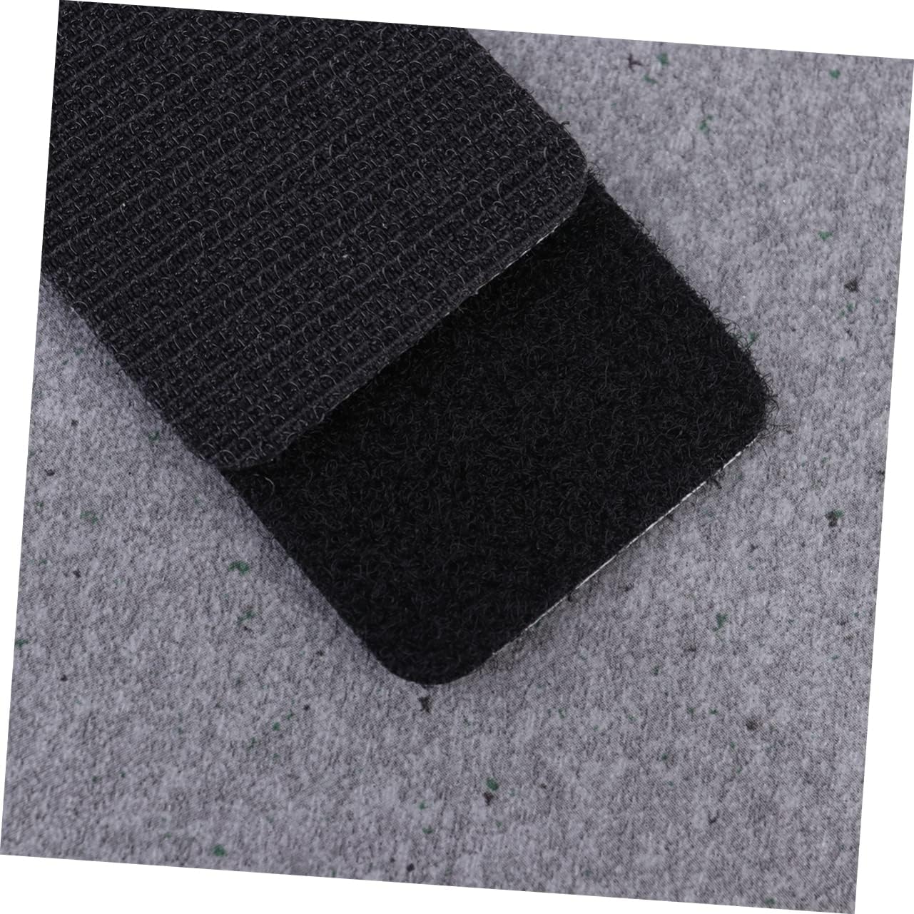 STOBOK 75pcs Double-Sided Adhesive Strips for Sofa Carpet Marker Stickers Black Tape Self-Adhesive Decals for Living Room