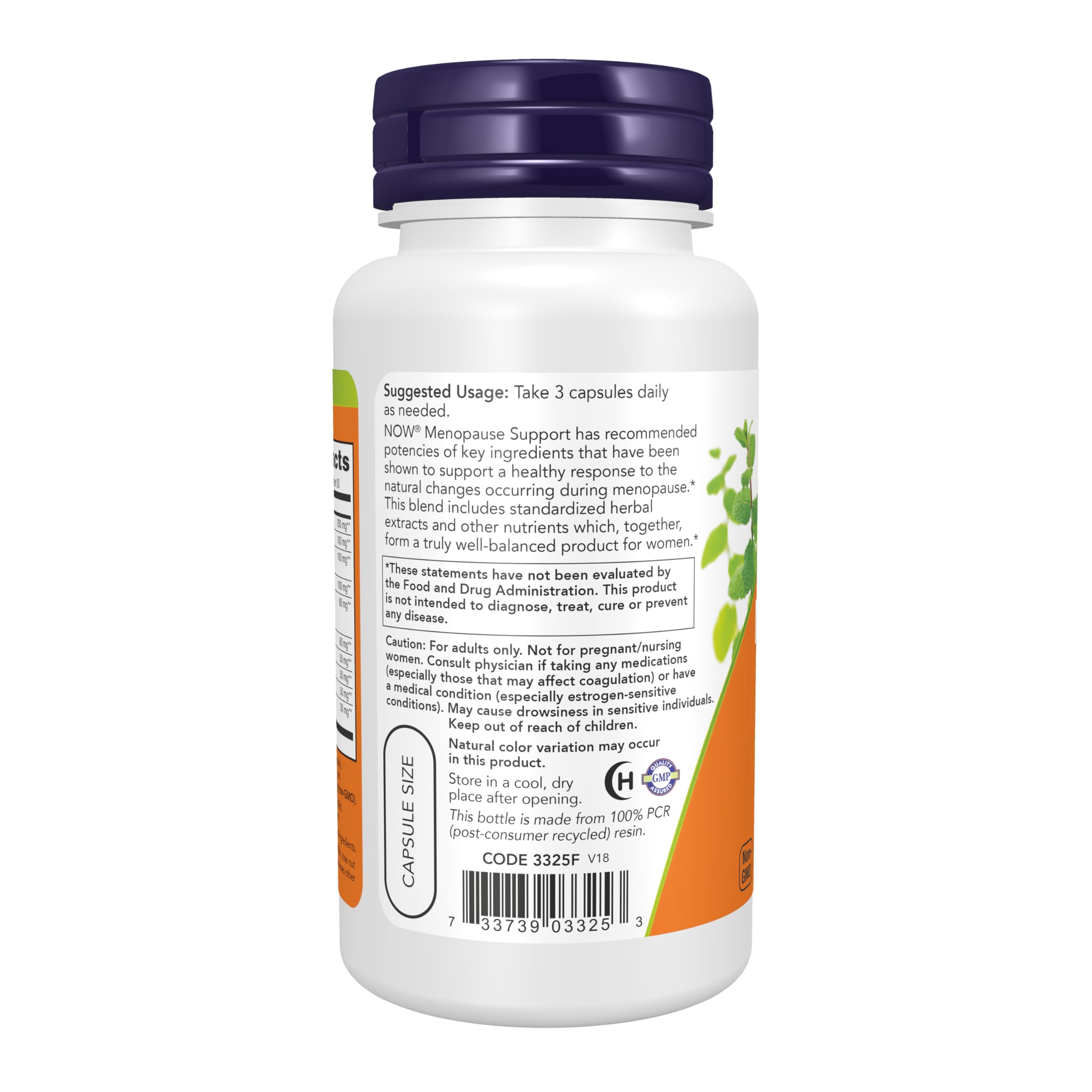NOW Supplements, Menopause Support, 90 Veg Caps — Amazon image 3