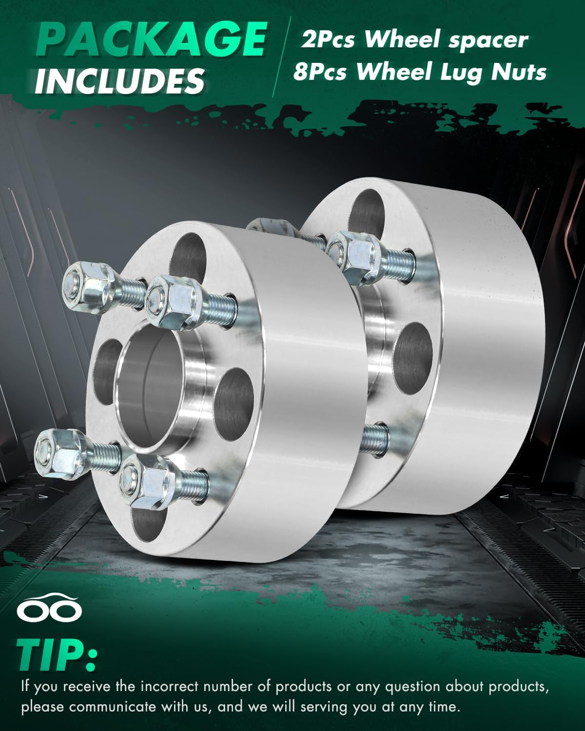 SCITOO 2Pcs 4x100 Wheel Spacers 2 inch 12x1.5 Studs Bore 57.1mm 4 Lug Wheel Spacers adapters 4x100mm to 4x100mm Compatible with for Chevette Wheel Spacers for Cobalt Wheel Spacers