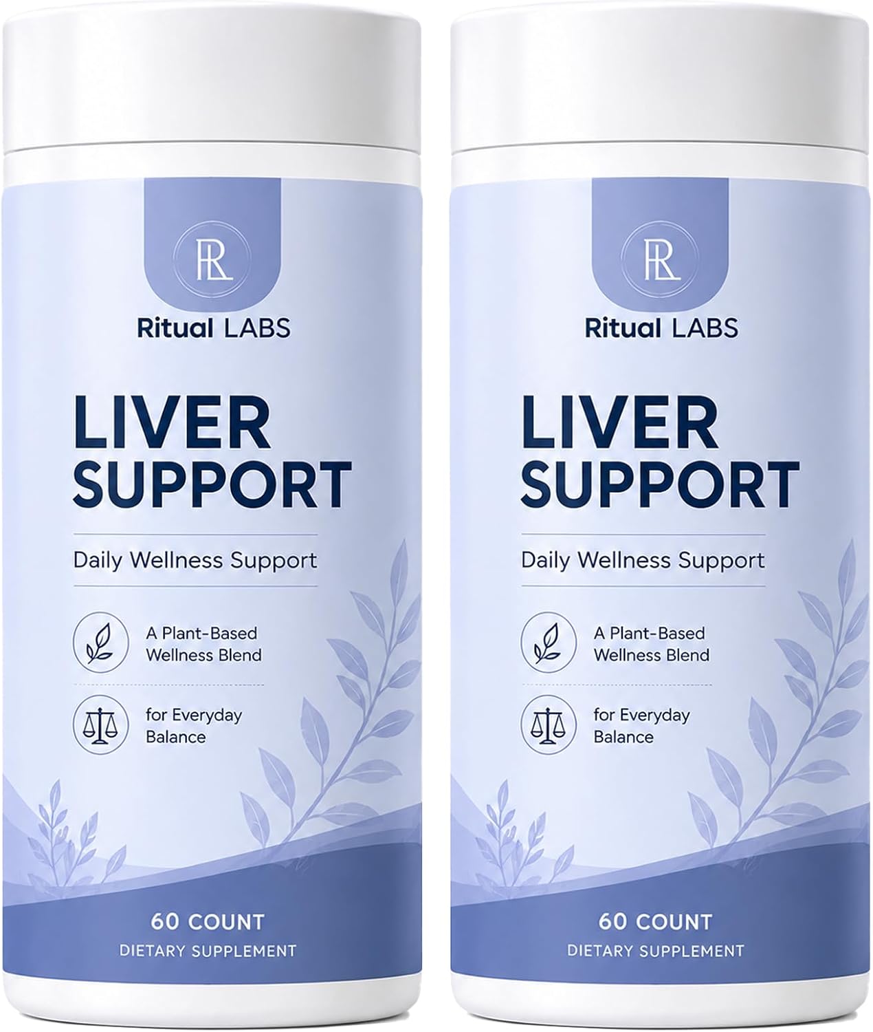 Liver Support, Daily Wellness Capsules with Milk Thistle, Tu