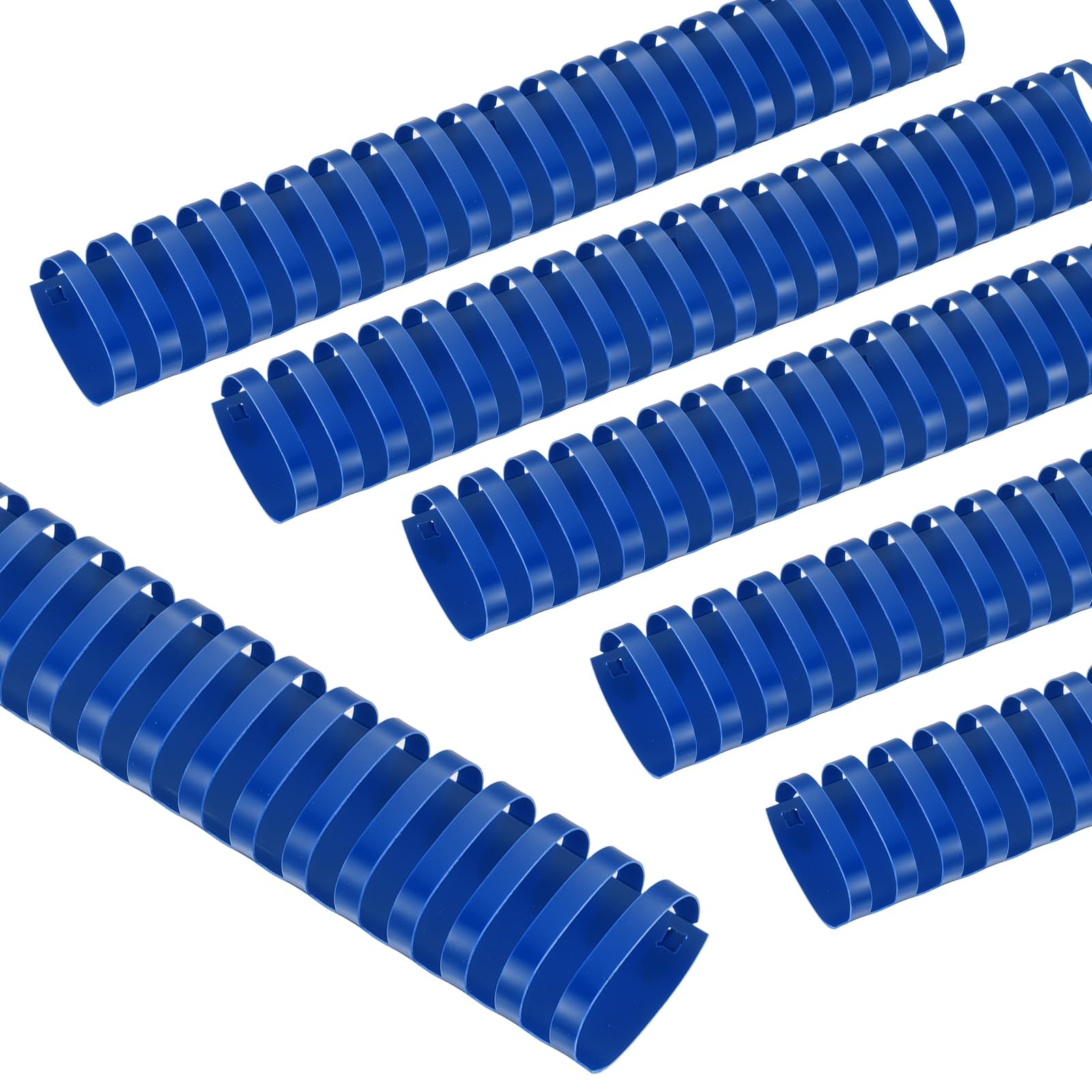 PATIKIL 45mm Plastic Binding Combs, 21 Rings Comb Binding Spines 50 Pcs