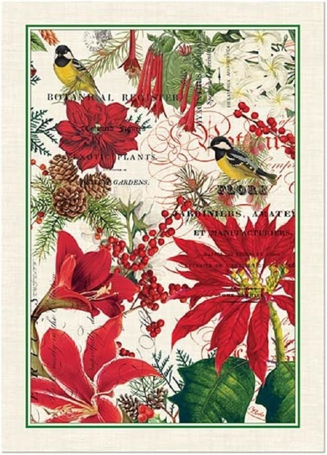 Michel Design Works Kitchen Dish Towel, Lemon Basil