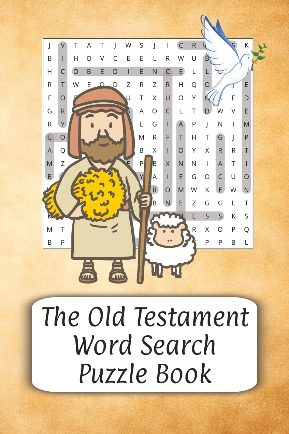 Old Testament Word Search: 50 Bible-Based Puzzles Featuring Scripture, Stories, and Themes