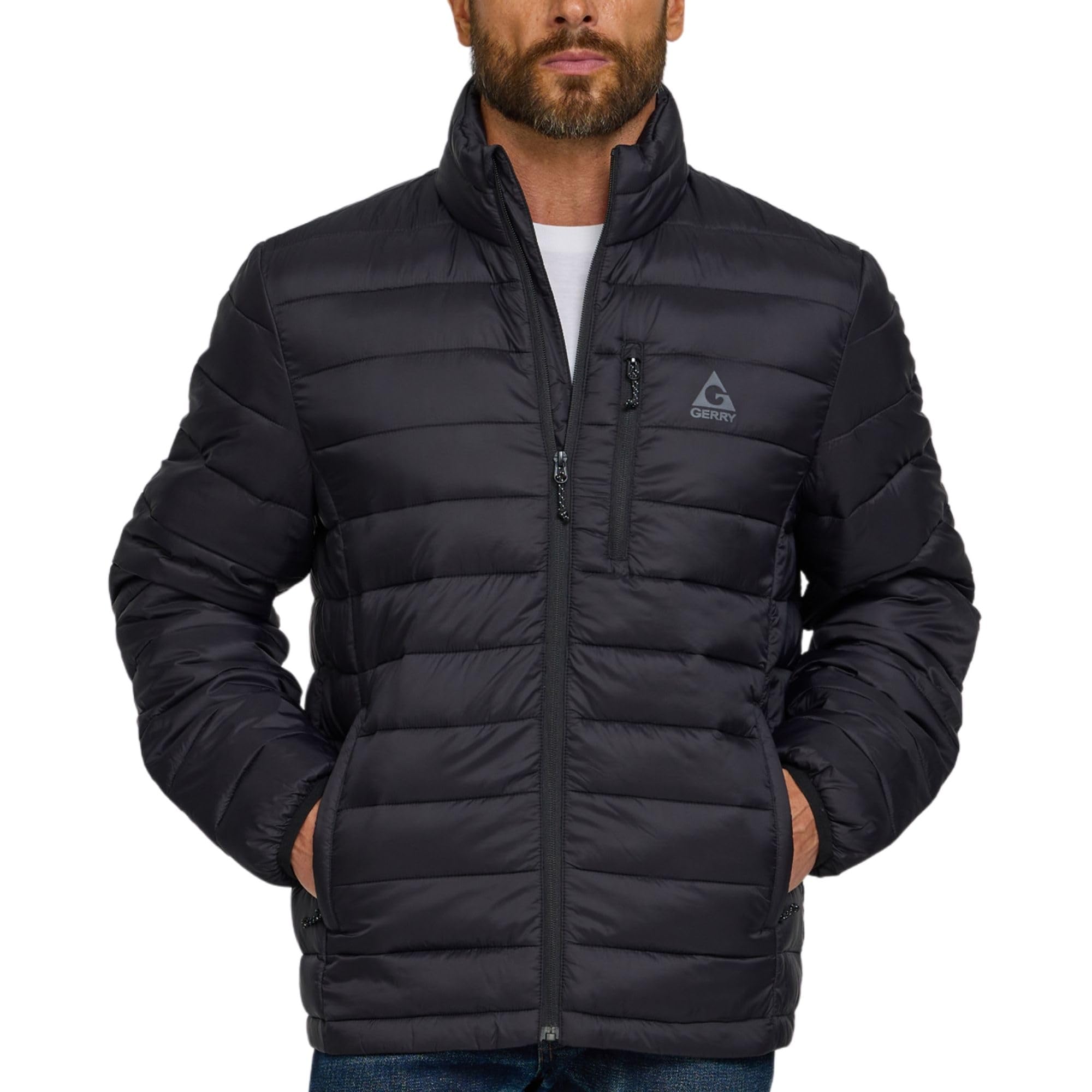 Gerry Packable Puffer Jacket Men, Warm Lightweight Winter Jackets for Men
