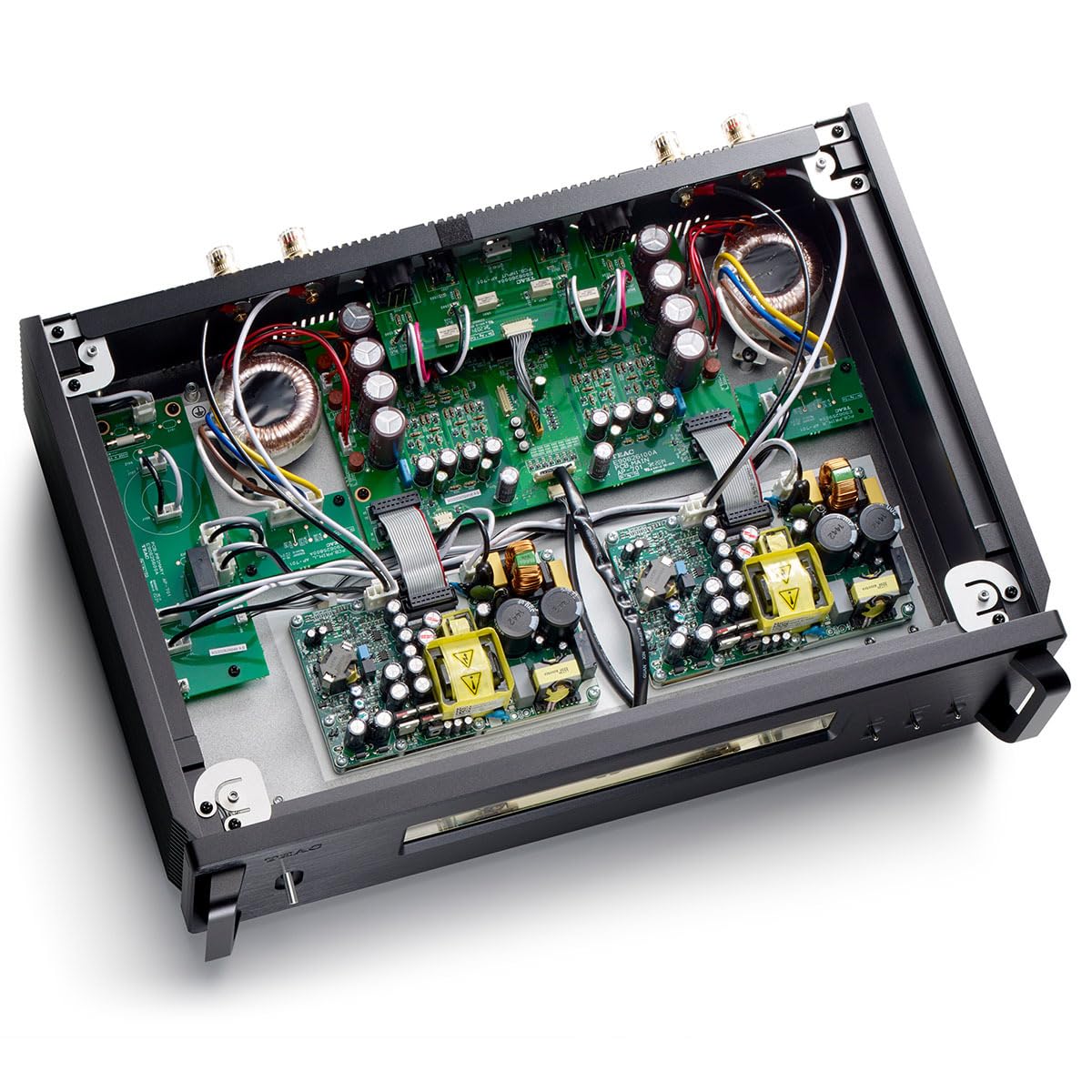 TEAC Référence AP-701 Amplificateur stéréo, design double mono, construction sans ventilateur, technologie Hypex Ncore, argent
