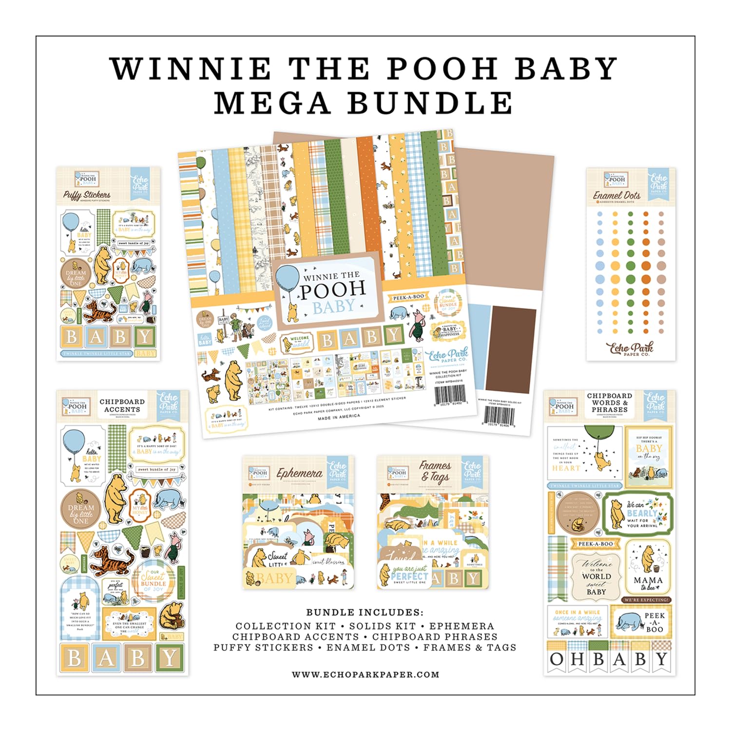 Winnie The Pooh Baby Mega Bundle