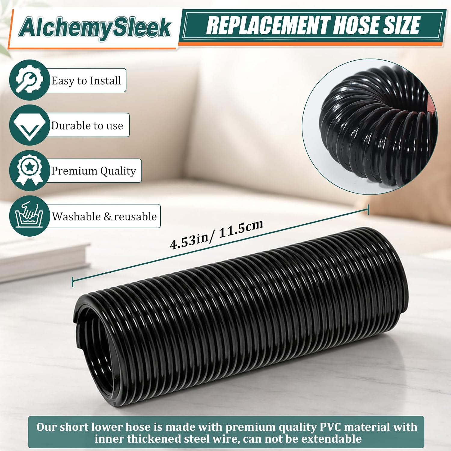 3789U Lower Hose for Bissell Cleanview XR 200W/ XR Pet 300W Stick Vacuum