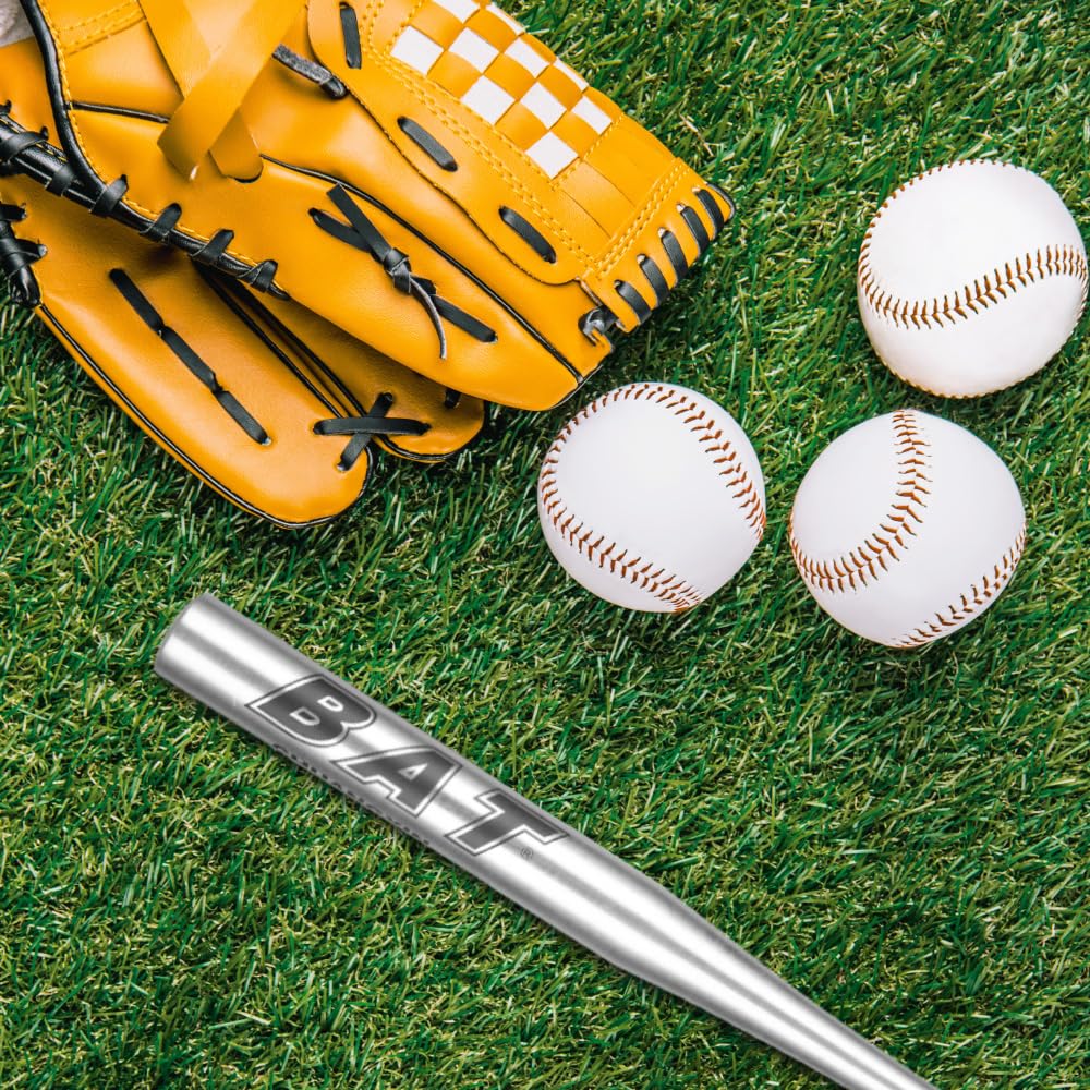 Batte de Baseball Aluminium 34 Pouces 86cm Batte Base-Ball Métal Antidérapante Adulte Pro Léger pour Exercice Joueurs Jeu Homme Femme 86 de Longueur Solide à la Mode