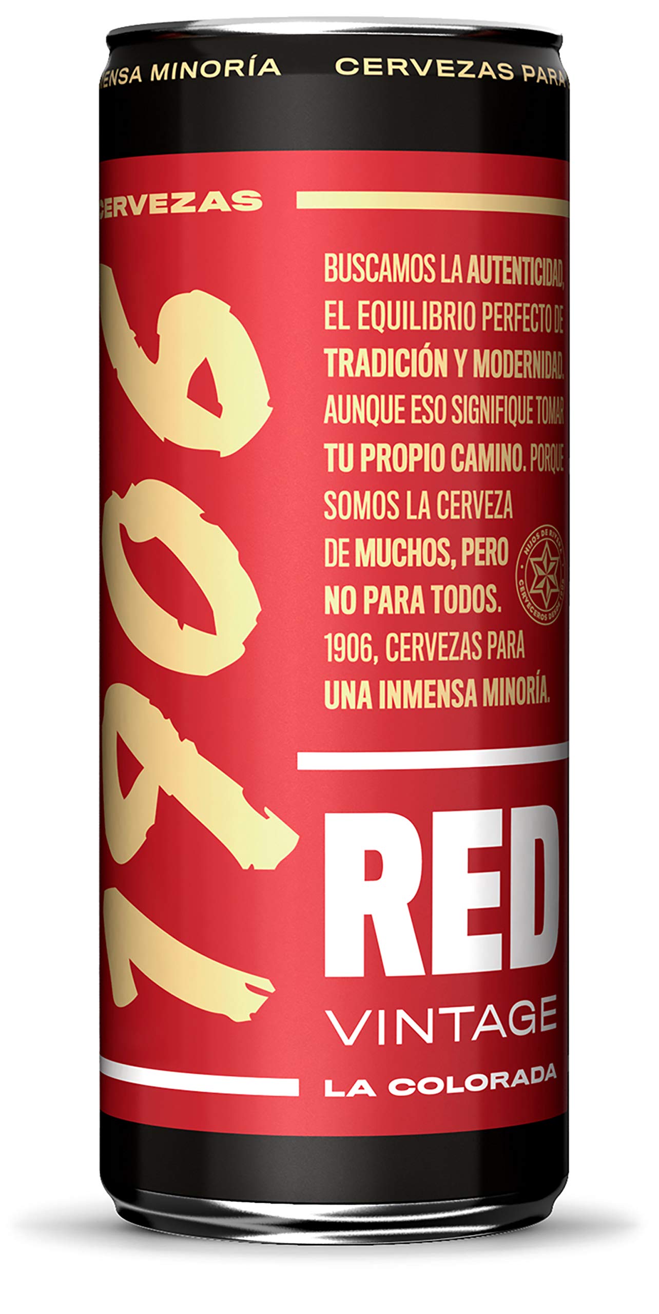 Cerveza 1906 Red Vintage Pack 24x33cl latas + Reserva Especial Cerveza, 24 x 330ml
