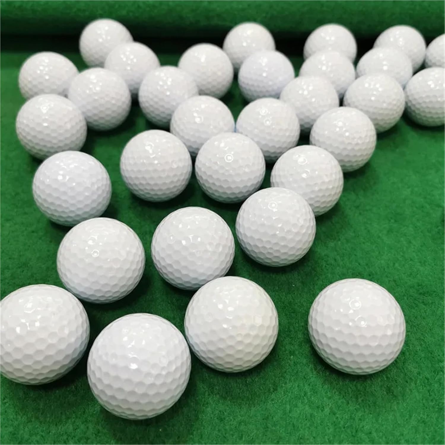 Golf Practice Balls, Three-Piece Construction with Good Elasticity for Training