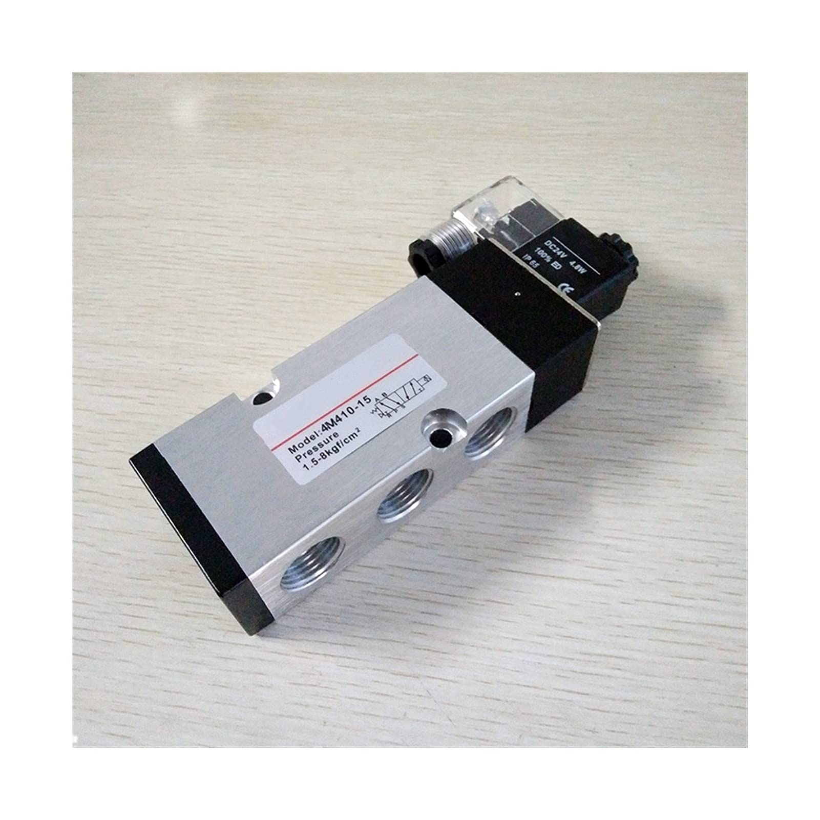 Électrovanne actionneur pneumatique 24V vanne commande électrique 5 voies