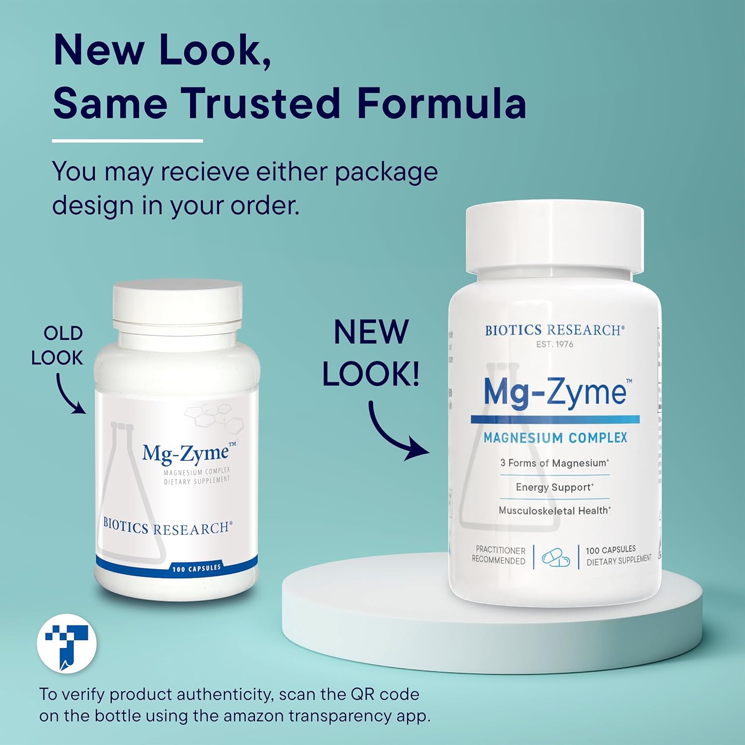 Biotics Research Mg-Zyme™ Triple Magnesium Complex 100 mg- Magnesium Glycinate, Gluconate, Aspartate Chelated Supplement, High Absorption, Support Sleep, Energy, Cardiovascular Health–100 Capsules