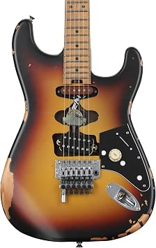 EVH Limited-edition Frankenstein Series Relic Electric Guitar - Vintage Sunburst
