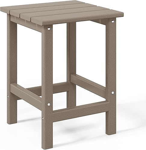 Miniatura 6 de WestinTrends Malibu - Juego de 2 sillas Adirondack con mesa auxiliar, asientos al aire libre para todo tipo de clima, silla plegable de plástico