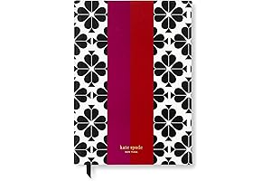 2024 Spade Flower Stripe Daily Planner: Empowering Organization with Unmatched Elegance