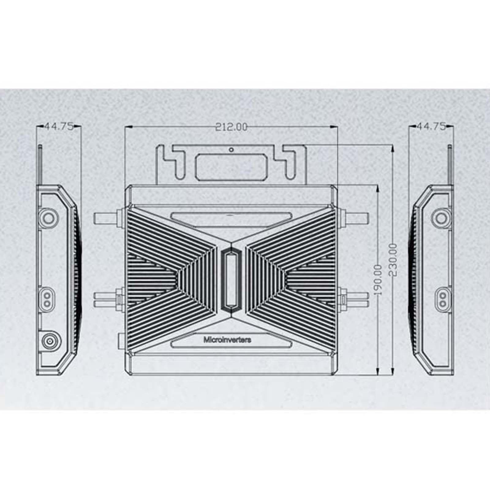 IP67 wodoodporny mikroinwerter 600W 800W do użytku domowego z panelem 600W Off Grid mikroinwerter Wifi na balkon energia słoneczna,800W