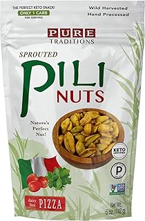 Sprouted Pili Nuts, Pizza, Certified Paleo & Keto (5 oz)