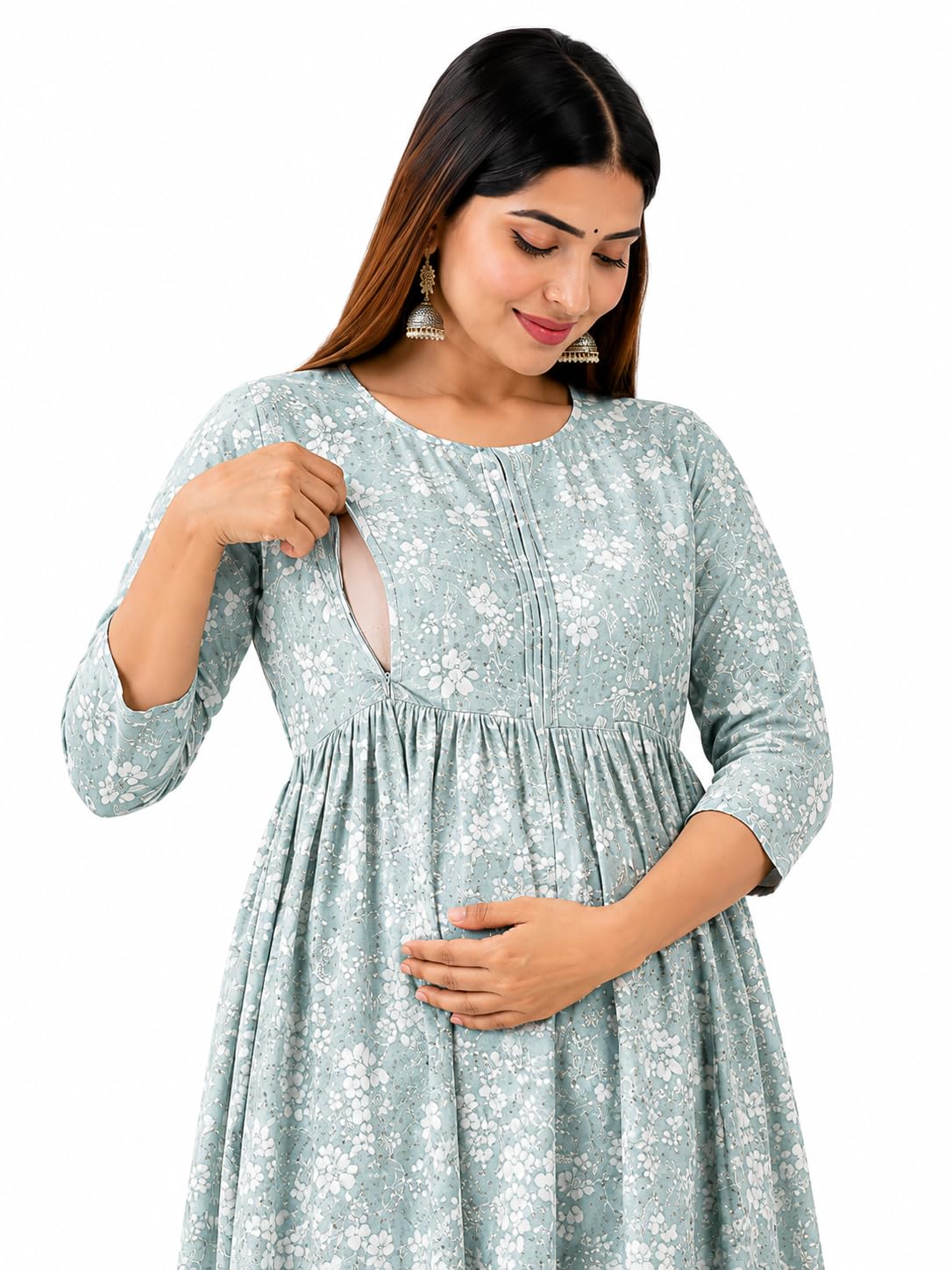 Maternity Kurti for Women Multicolour-picture-19