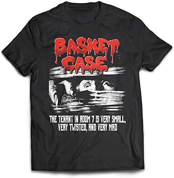 Amazon.com: Basket Case Classic T-Shirt (Small) Black : Clothing