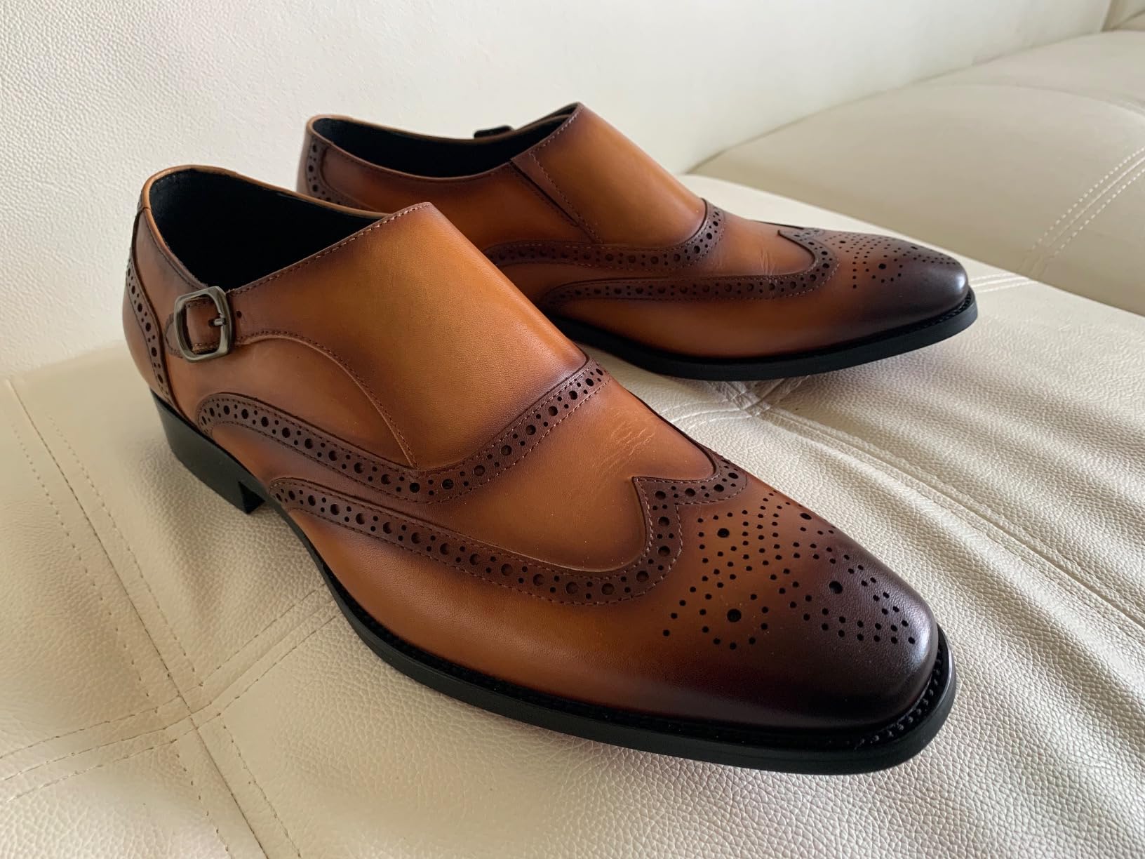 Men's Oxford Dress Shoes FRASOICUS Men's Oxford Dress Shoes – Genuine ...