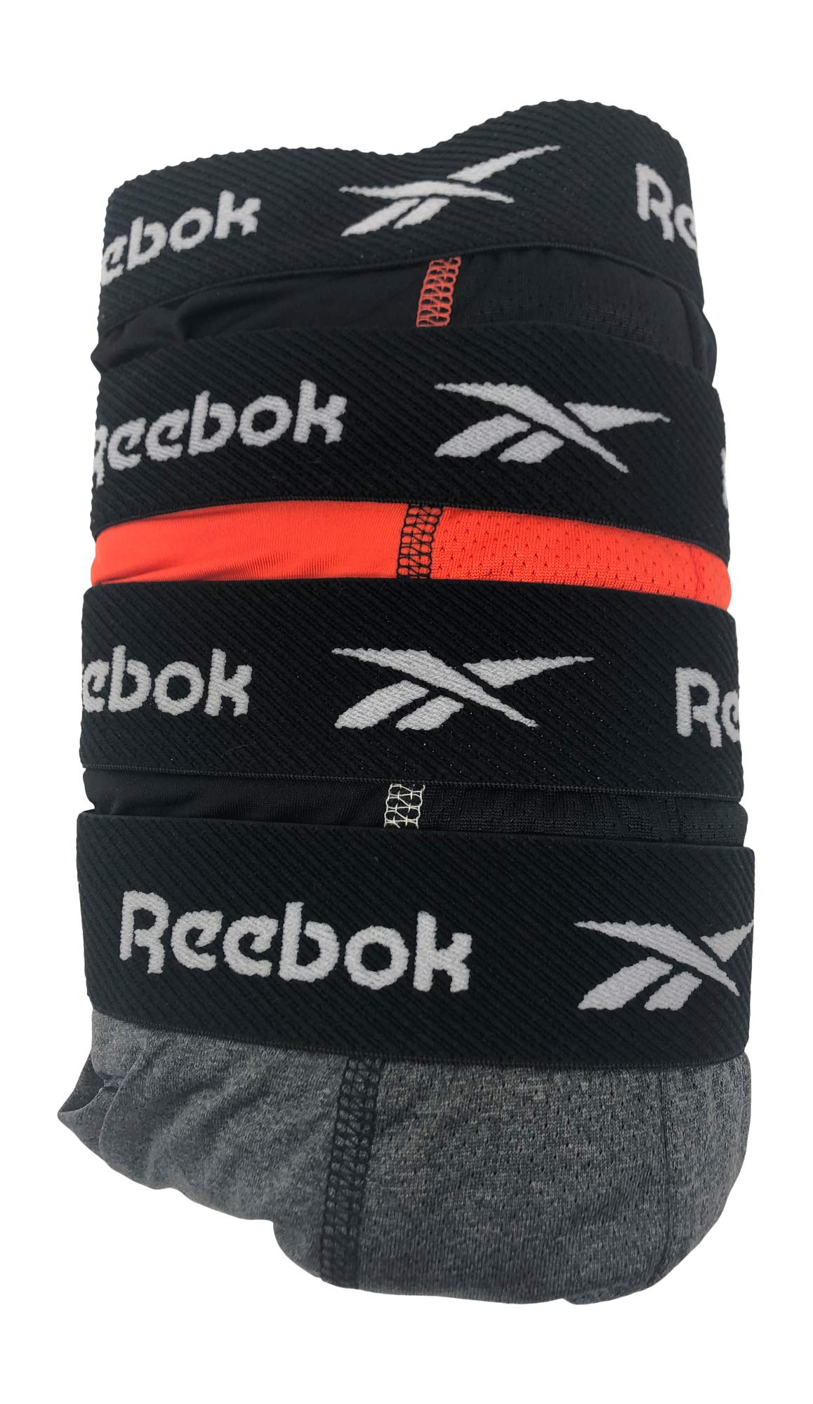 Reebok Paquete de 4 calzoncillos tipo bóxer para hombre