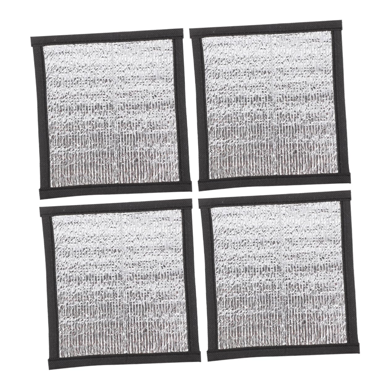 INOOMP Electric Heating Pad for Reptiles Small Mat Reflective Film Insulation Mat for Cold Weather