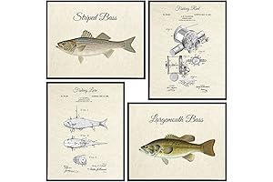 4-8x10 Wall Art - River Art Print Set