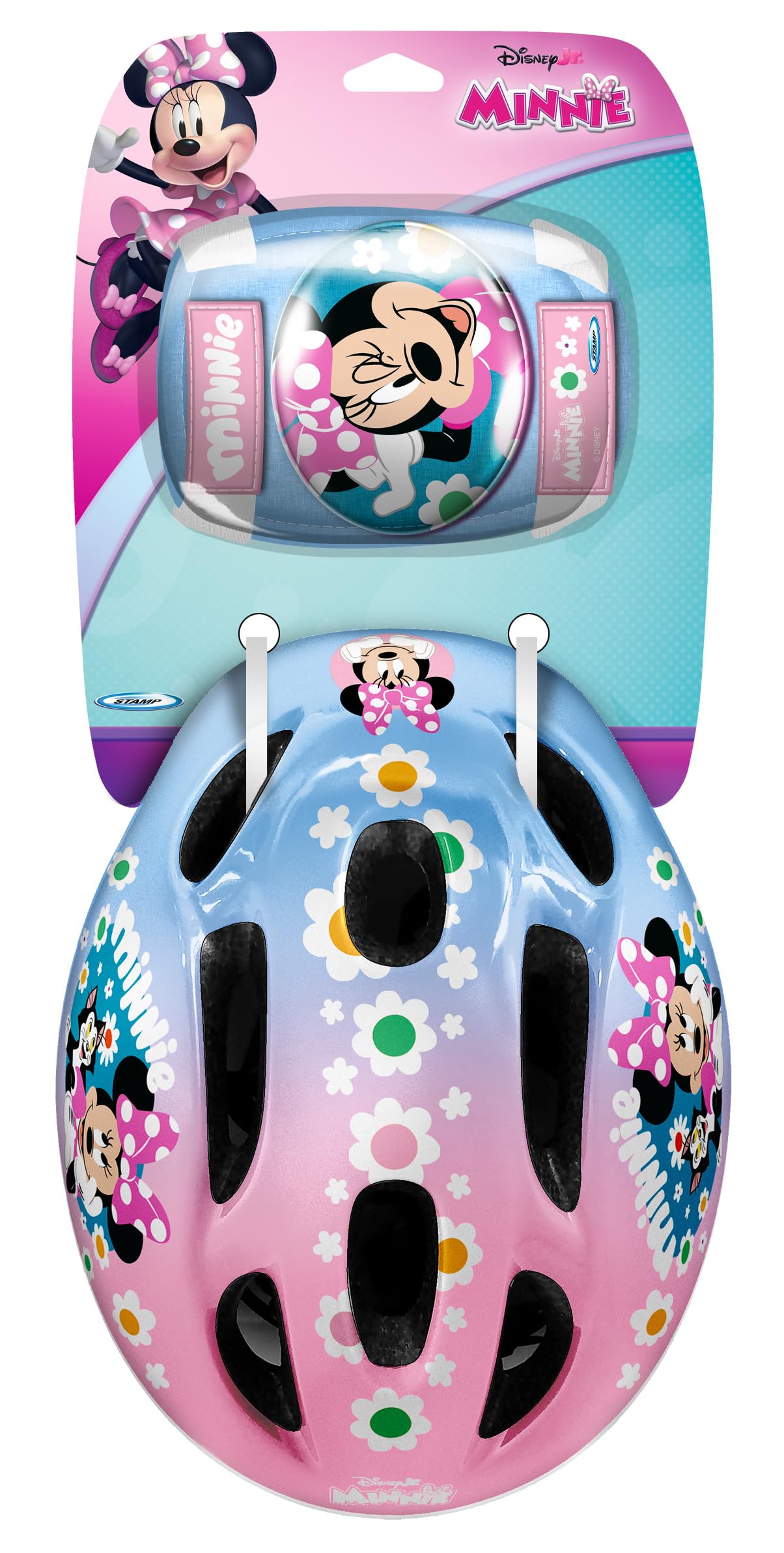 Set Helmet + Elbow & Knee Pads Minnie It's ME