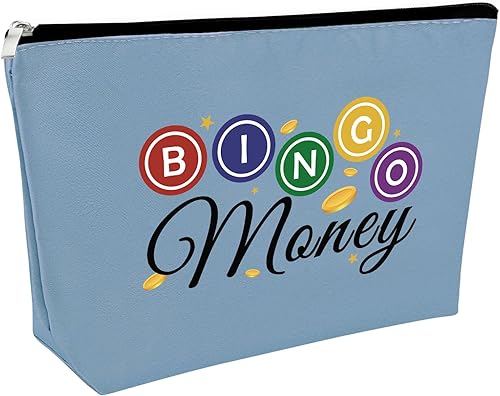 Vista 22 de Sfodiary Bingo Game Lover Gift Bingo Dinero Maquillaje Bolsa Casino Amantes Regalo para las Mujeres Cosméticos Bolsa de Bingo Jugador de Bingo
