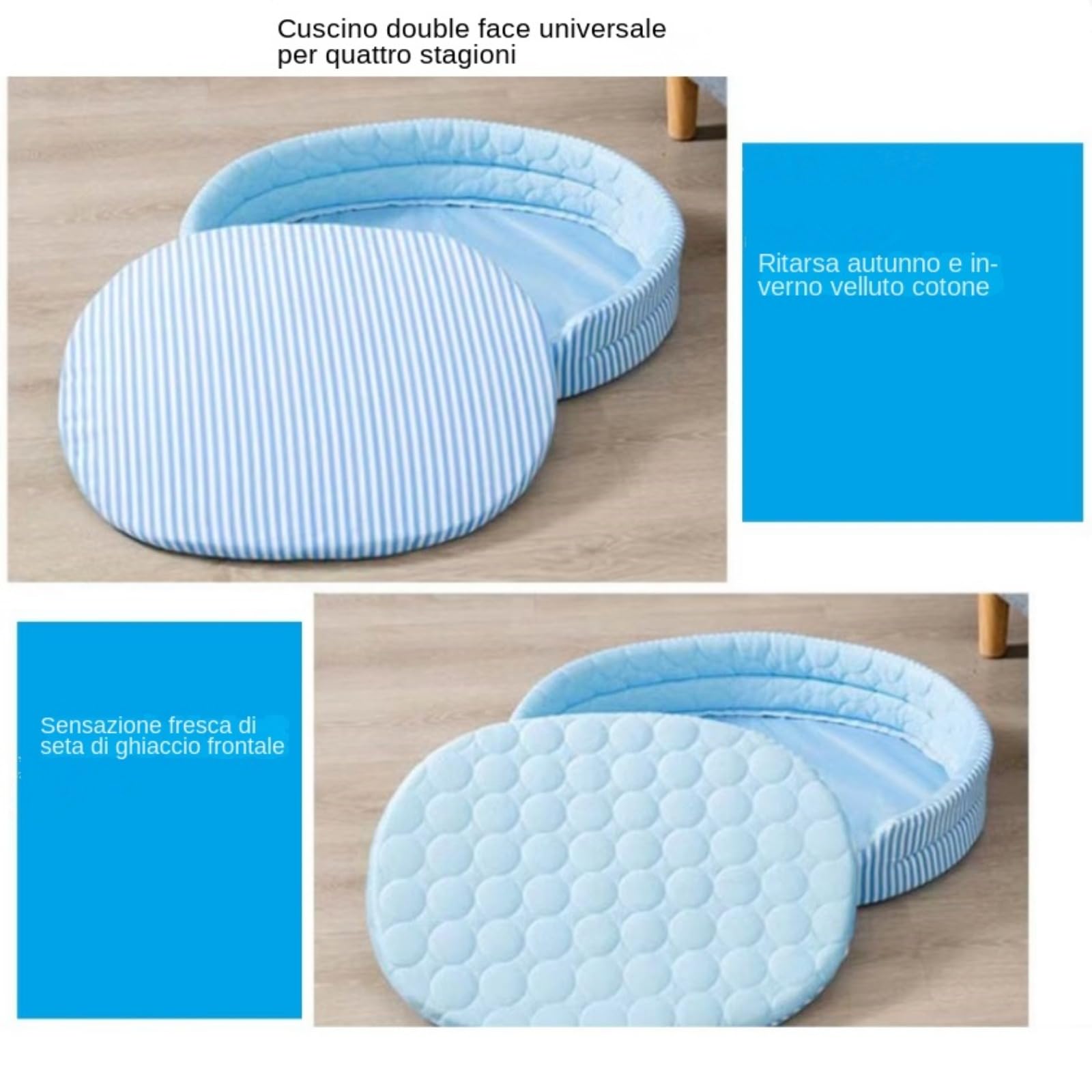 Cuccia per Gatti e Cani Interno Estivi Tappetino Auto-Raffreddante per Cani Gatt Rinfrescante Cuccia Cane Rinfrescante Cuccia Gatto Cuccia Cane Estiva