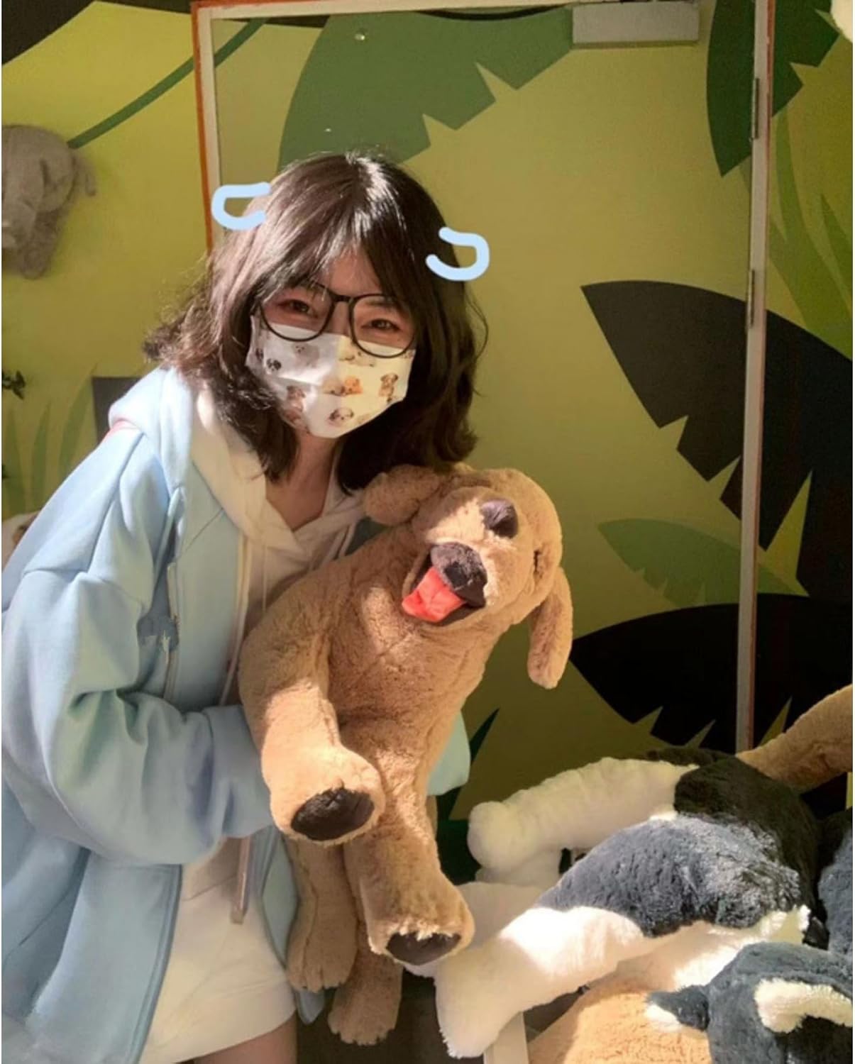 Kawaii Zip Up Hoodie Cute Cartoon Print Oversized Hooded Sweatshirt Harajuku Kawaii Pullover Jacket - Image 6