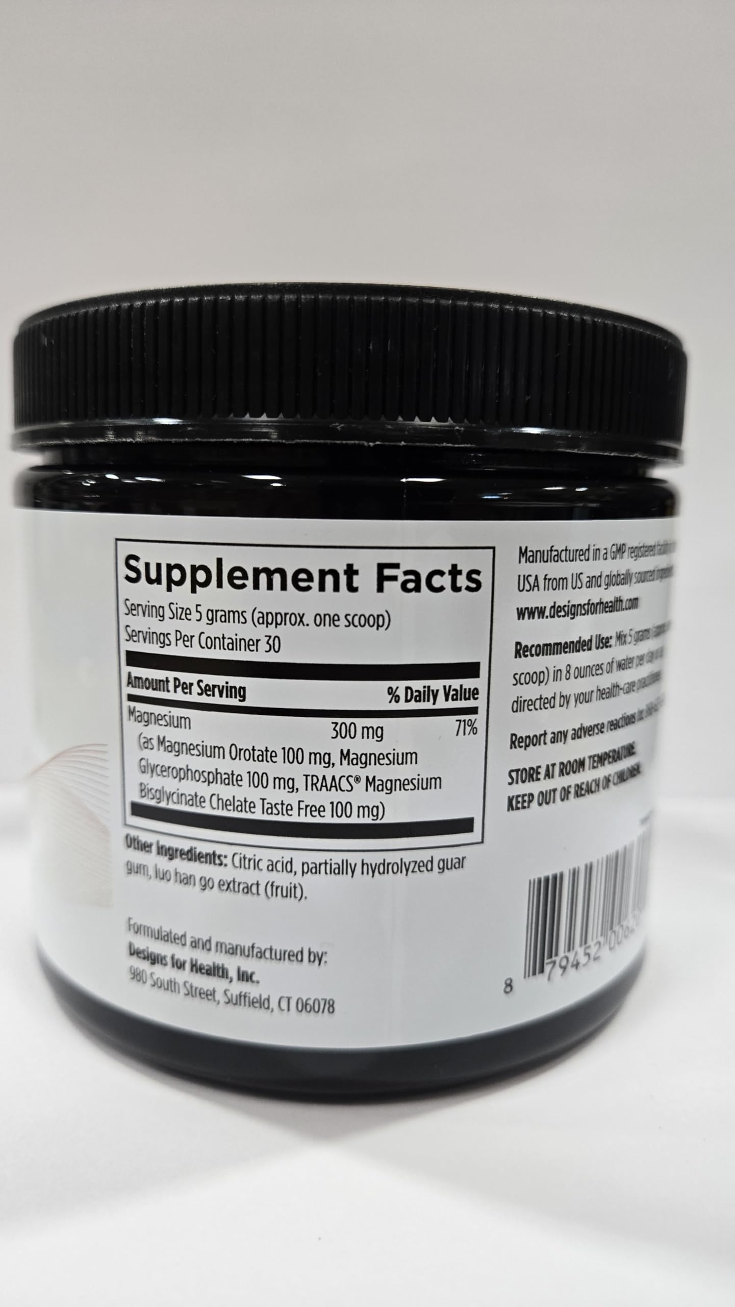 Designs for Health TriMag Supreme Powder, Magnesium Drink, 30 Servings — Amazon image 10