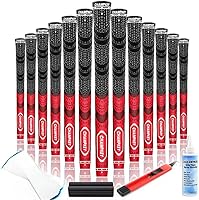 Vista 9 de CHAMPKEY Premium Hybrid Golf Grips 13 Pack with All Repair Kits - All Weather Performance Golf Club Grips - High Traction and Control Half Corded