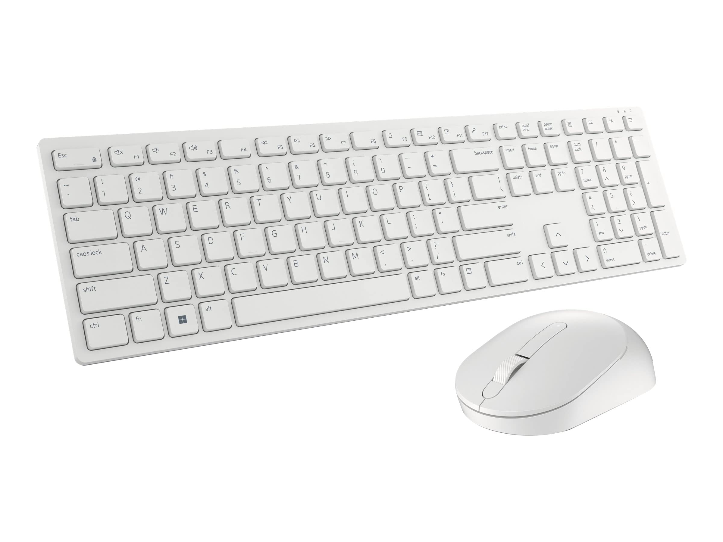 Clavier et souris sans fil professionnels Dell - KM5221W - français (AZERTY) - blanc