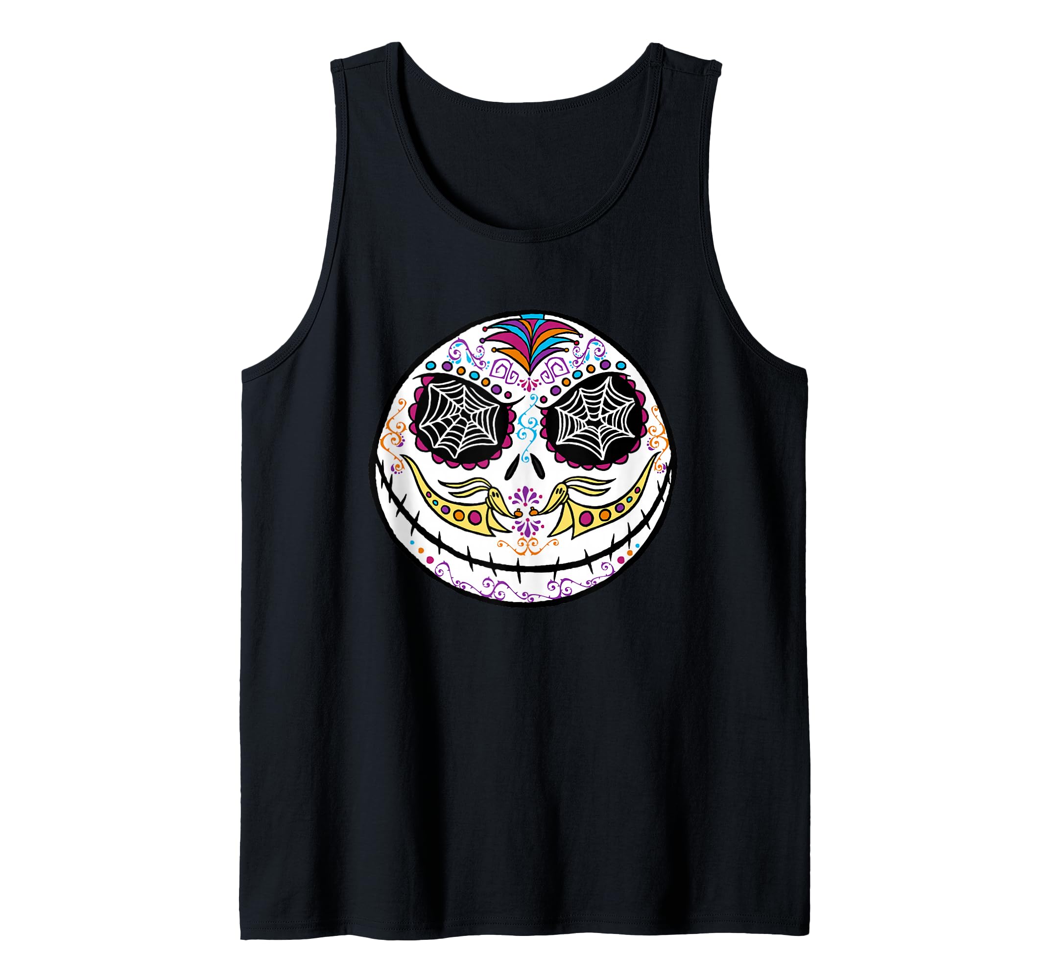Disney The Nightmare Before Christmas Jack Sugar Skull Tank Top