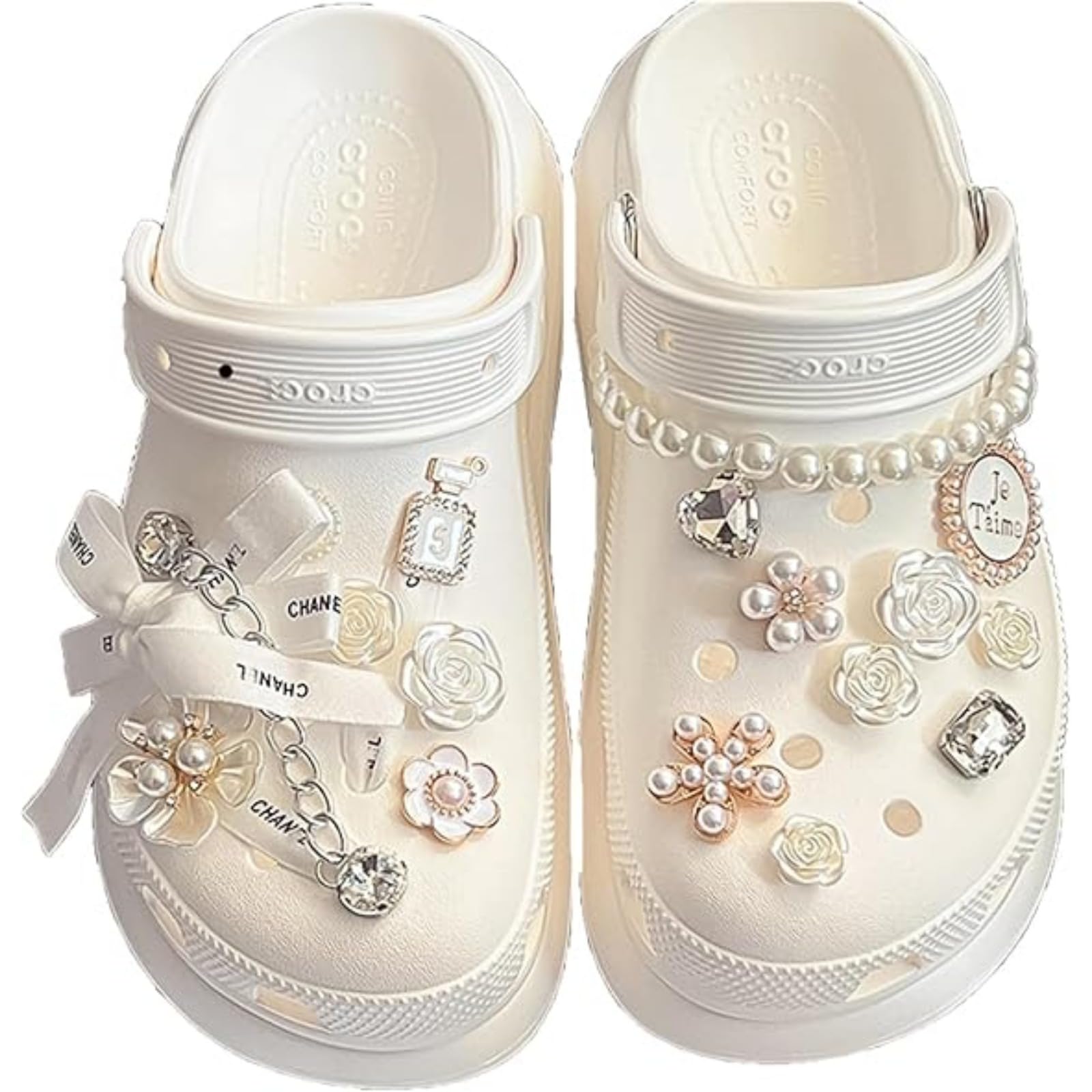 17 Pieces Multicolored Shoe Charms, DIY Shoe Decorations, Perfect for Sandals, Bracelets, Party Favours