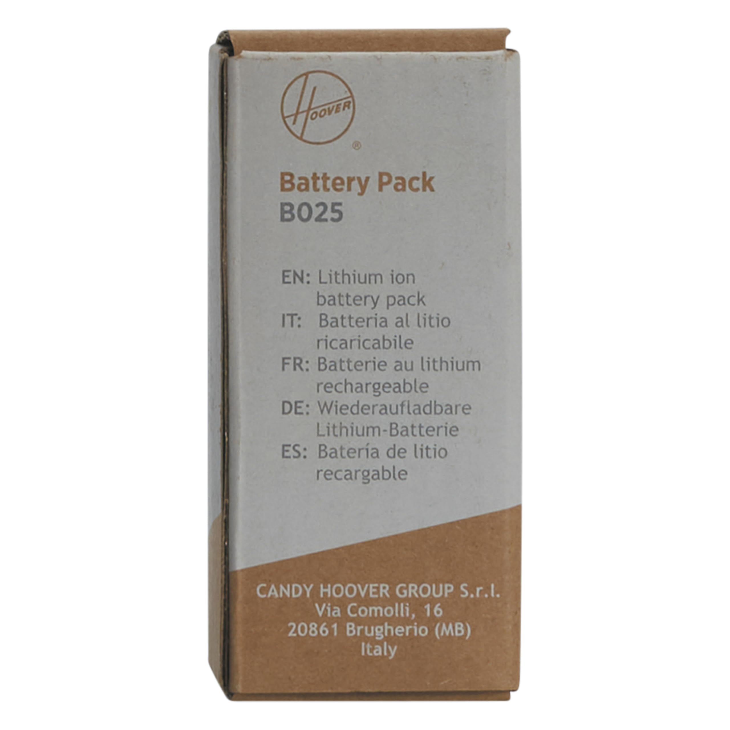 Hoover B025 Battery Vacuum Cleaner Lithium, Rechargeable, Black, Original Battery, for Hoover HF4 ROBOT Vacuum Cleaner