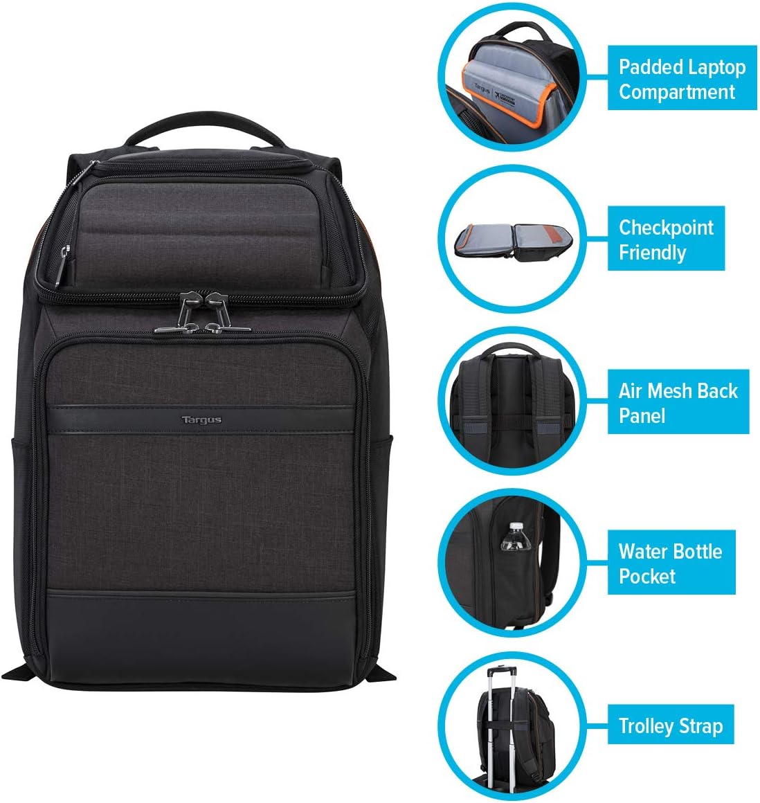 Exсluѕіvе Dіѕсоunt 50% Prісе Targus CitySmart EVA Pro Travel Business Commuter and Checkpoint-Friendly Backpack with Multiple Pockets, Back Panel Support, Trolley Strap, Protective Sleeve for 15.6-Inch Laptop, Gray (TSB895) Buу 1 gеt 1 Targus CitySmart EVA Pro Travel Business Commuter and Checkpoint-Friendly Backpack with Multiple Pockets, Back Panel Support, Trolley Strap, Protective Sleeve for 15.6-Inch Laptop, Gray (TSB895)