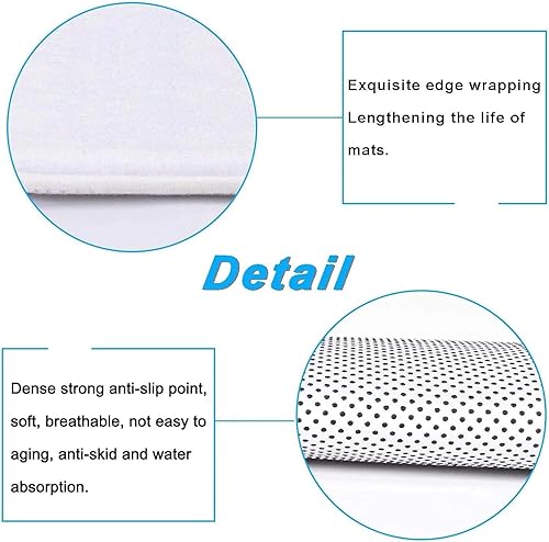 Miniatura 5 de Juego de baño de mármol blanco para decoración de baño, juego de cortinas de ducha con textura dorada abstracta con alfombras, cubierta de tapa de