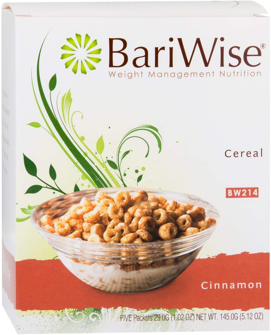 BariWise Protein Cereal, Cinnamon (5ct) 3 Box Value Pack (Save 10%) - 15g Protein, Low Carb