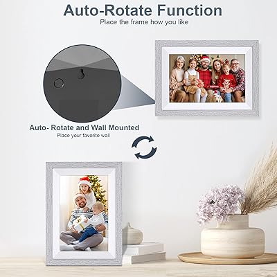 Digital Picture Frame 10.1 Inch HD IPS Touch Screen Iceland