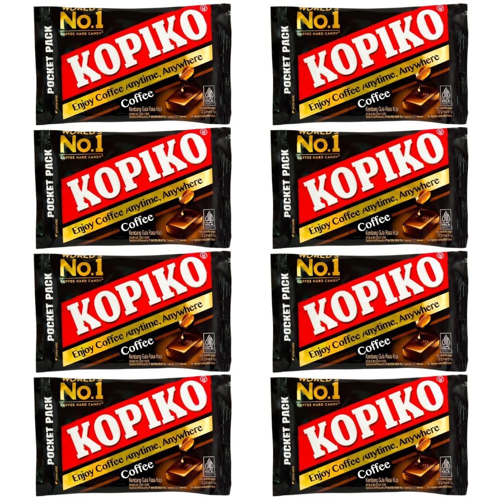 KOPIKO コーヒーキャンディ ブリスターパック 32g (8個セット)