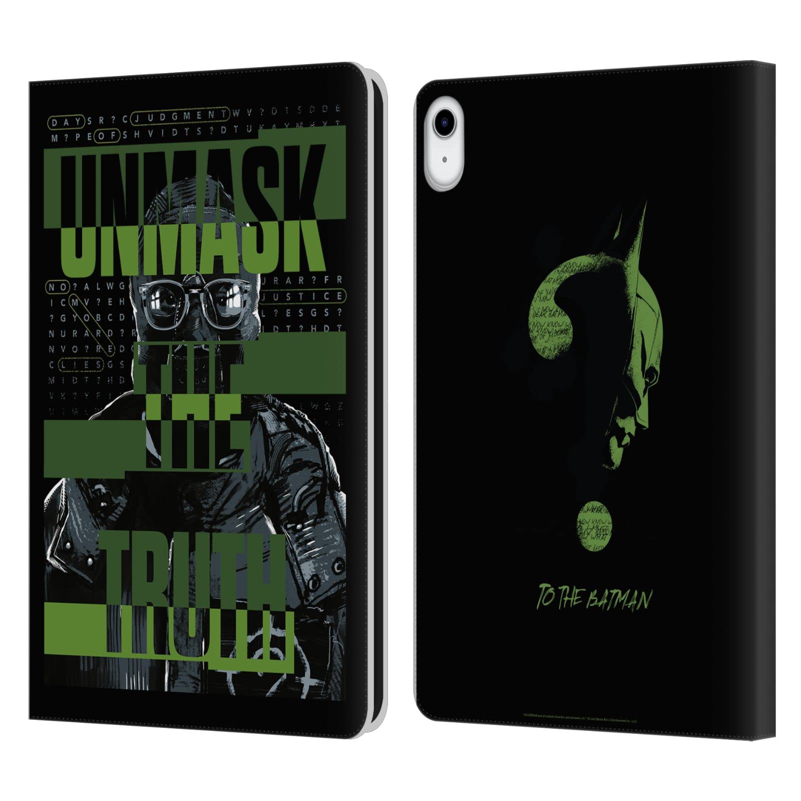 Riddler Batman Stripcover Head Case Designs Officially Licensed The