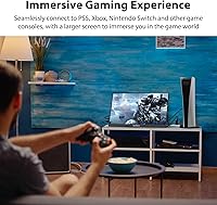 Vista 7 de InnoView Monitor portátil de 18.5 pulgadas 100HZ 120% sRGB, 1080P FHD IPS Monitores portátiles grandes para laptop USB C HDMI HDR Monitor de viaje