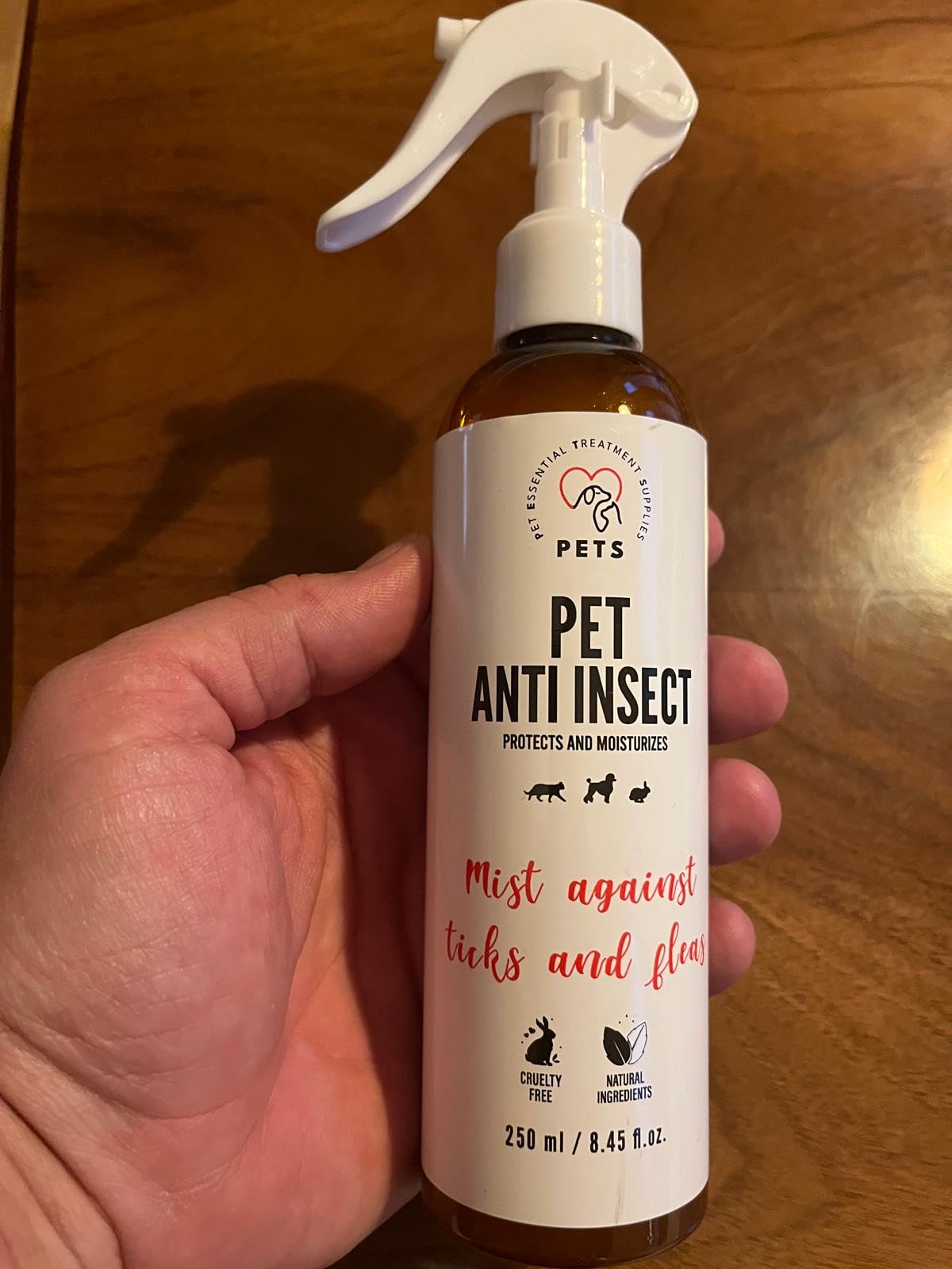Produit naturel contre les tiques et les puces avec effet immédiat – Répulsif anti-puces pour chats et chiens sans additifs synthétiques Alternative sûre et efficace aux comprimés, ne charge pas le