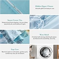 Vista 22 de MILDLY - Juego de funda de edredón