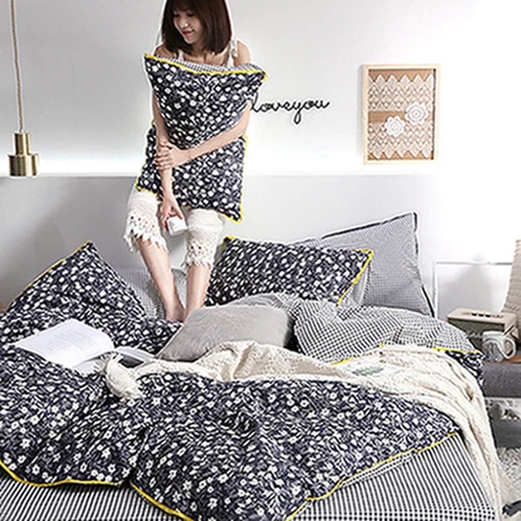 Duvet cover, bed cover, bed sheet, stylish, mattress pad, color, single, absorbent, quick drying, machine washable, mattress pad, 1.2m150*200, mattress pad, bed pad, bed sheet, for children's room, 1