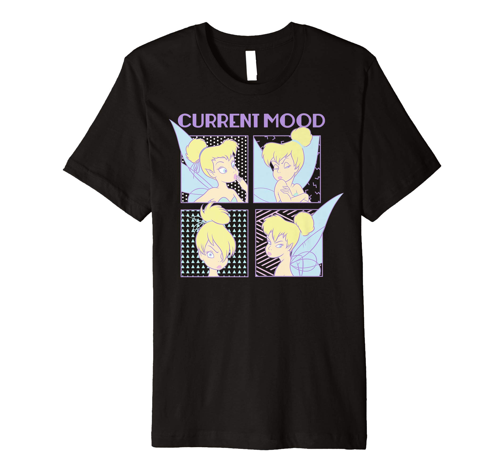 DisneyPeter Pan Tinkerbell Current Mood Portrait Panels Premium T-Shirt